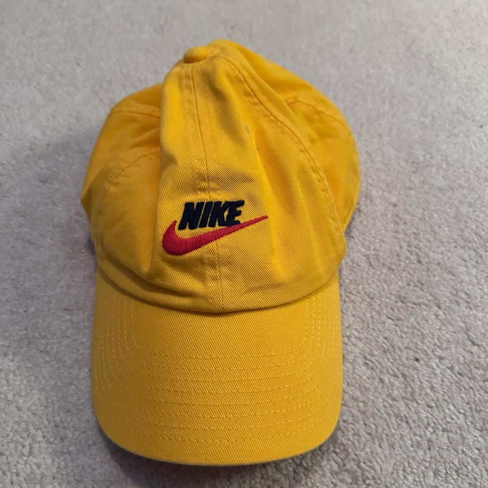 Nike Kids Bright Yellow Hat